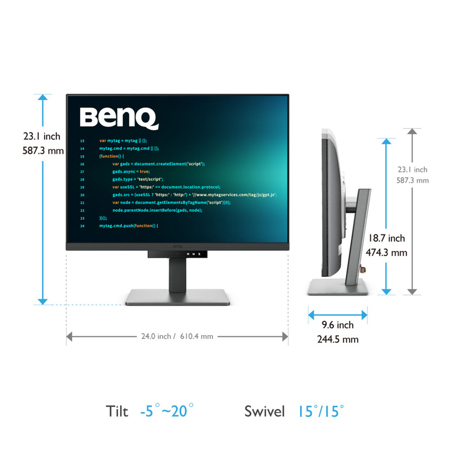 BenQ プログラミングモニター 28.2インチ 4Kモニター RD280U RD280U/RD280U-JP｜28.2インチ 4K+ BenQプログラミングモニター