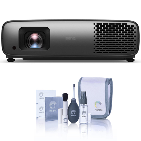 BenQ W4100i 4K Ultra HD HDR 4LED DLP Smart Projector, with Cleaning Kit ...