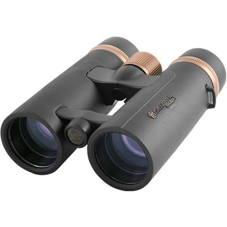 Bresser 10x42 Hunter Specialties Stuff of Legends, Water Proof Roof Prism ED Binocular with 6.5 Degree Angle of View, Black