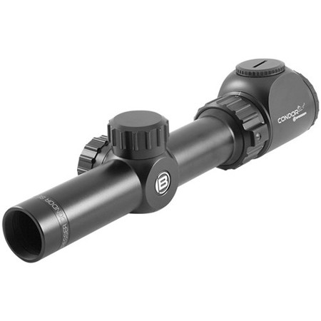 Bresser 1-4x24 Condor Riflescope, 2nd FP Illum Red Dot Reticle, 30mm Tube