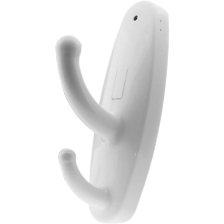 Brickhouse Security Coat Hook Hidden Camera, White