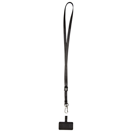 BlackRapid 35" WandeR Lanyard Set with TetheR Tab, Black