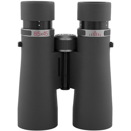 Bresser 8.5x45 Montana ED Roof Prism Binocular, 6.6 Degree Angle of View, Gray
