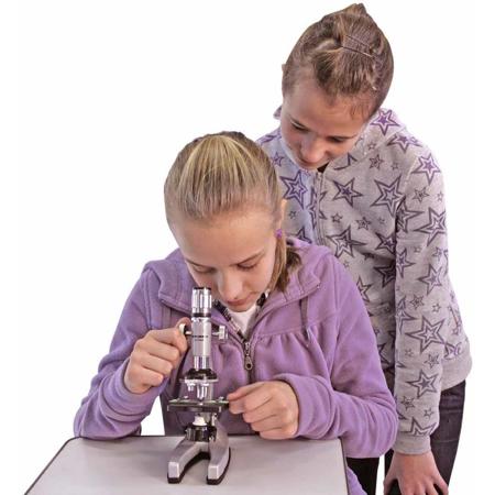 Bresser Junior Biotar DLX 300-1200x Microscope, Silver/Black