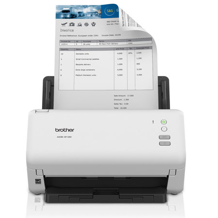 Brother ADS-3100 High-Speed Desktop Scanner for Home and Small Offices