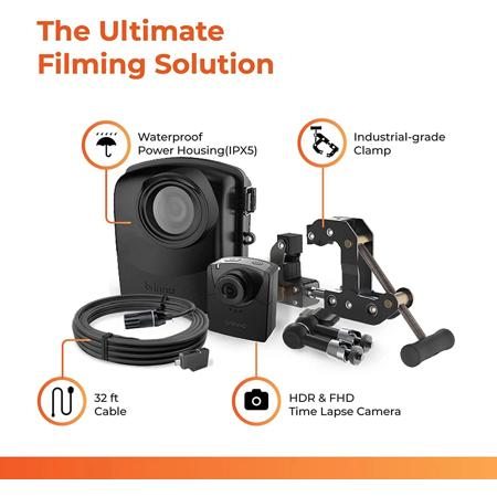 Brinno BCC2000Plus Construction Time Lapse Camera Bundle with