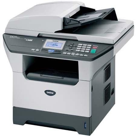 Brother Monochrome Digital Copier, Laser Printer & Color Scanner with Parallel & USB 2.0 Interfaces.