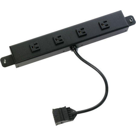 Bretford Modesty Panel Power Strip, 4-Outlets