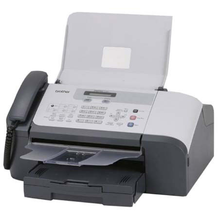 Brother IntelliFax-1360 Monochrome Inkjet Plain Paper Fax, Copier & Phone with 16MB Memory