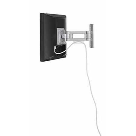 Bretford Single Arm Low Profile Flat Panel Wall Mount for Small Monitors