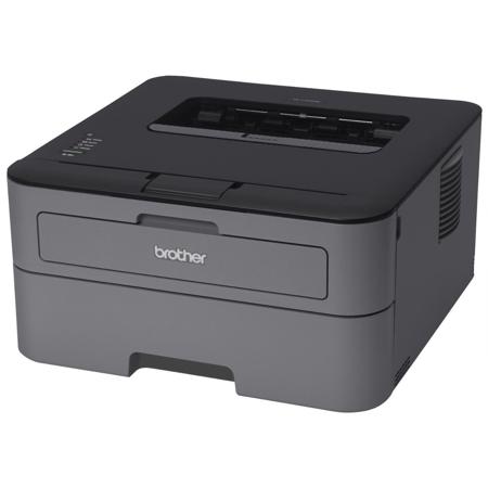 Brother HL-L2300D Personal Monochrome Laser Printer, 27 ppm Black, 2400 x 600 dpi, 250 Sheet Input Tray