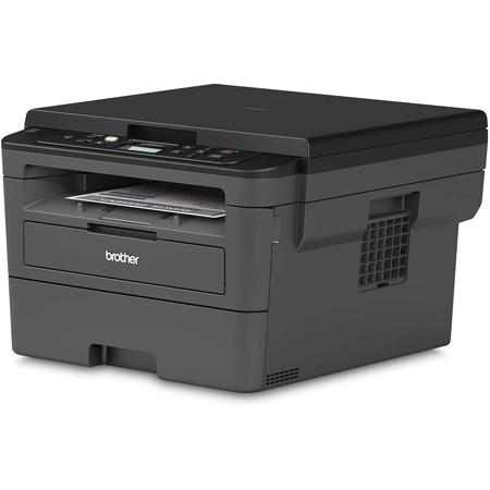 Brother HL-L2390DW Compact Monochrome Laser Printer with Convenient Flatbed Copy & Scan, Duplex and Wireless Printing