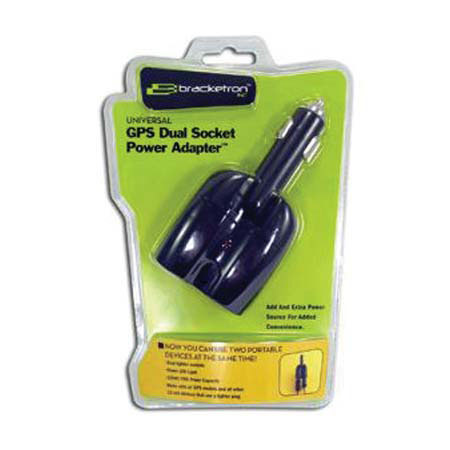 Bracketron UGC-102-BL, Dual Socket Power Adaptor