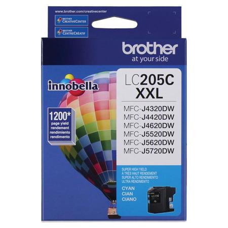 Brother LC205 Innobella Super High Yield XXL Series Cyan Ink Cartridge