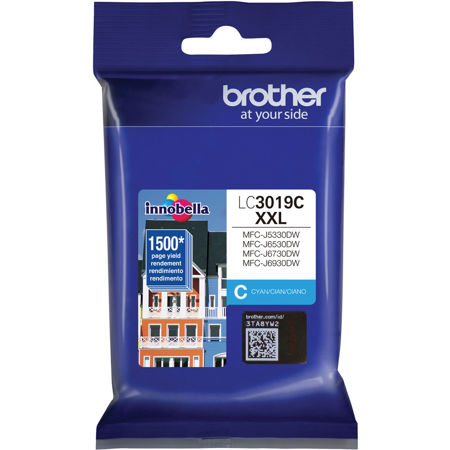 Brother Cyan Super High Yield XXL Ink-Jet Cartridge, 1500 Page Yield