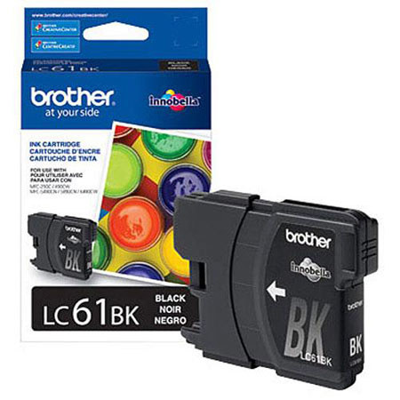 Brother LC61BK Black Ink Cartridge