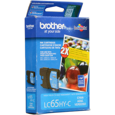 Brother Innobella High Yield Cyan Ink Cartridge, 750 Page Yield