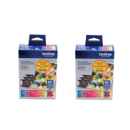 Brother 2X Innobella XL Series High Yield Cyan, Magenta, Yellow Ink Cartridges