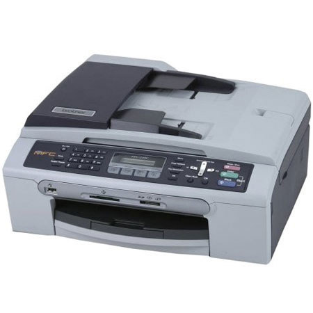 Brother 6-in-1 Color Inkjet Multi-Function Center with Fax, Print, Copy, Scan, PC Fax & PhotoCapture Center