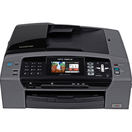 Brother MFC-495CW Color Inkjet with Wireless Networking