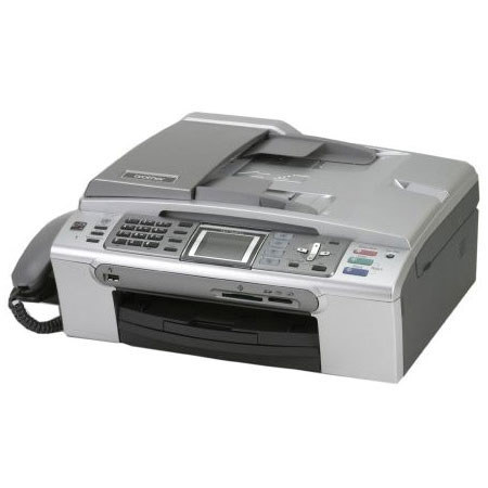 Brother Color Inkjet Flatbed, Wireless Network-Ready 7-in-1 Multi-Function Center with Print, Fax, Copy, Scan, PC Fax, PhotoCapture Center & Message Center.