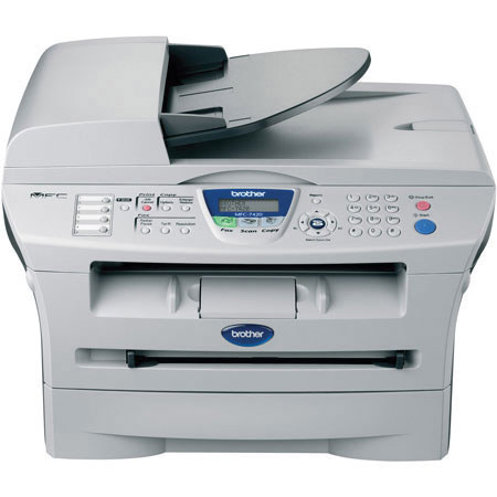 Brother 5-in-1 Monochrome Laser Multi-Function Center with Fax, Print, Copy, Scan & PC Fax - Refurbished by Brother