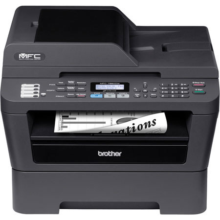 Brother MFC7860DW Wireless Mono Printer - Print, Copy, Scan, Fax