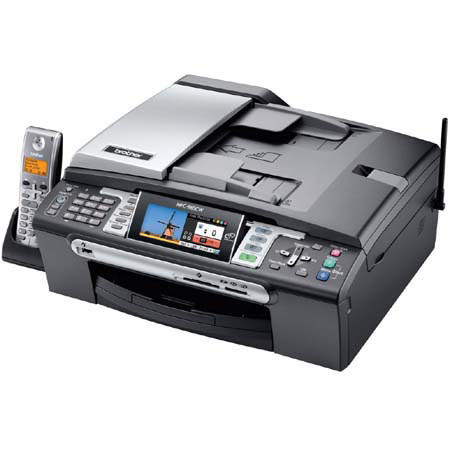 Brother MFC-885CW Inkjet Flatbed,7-in-1 MFN Centr w/Fax