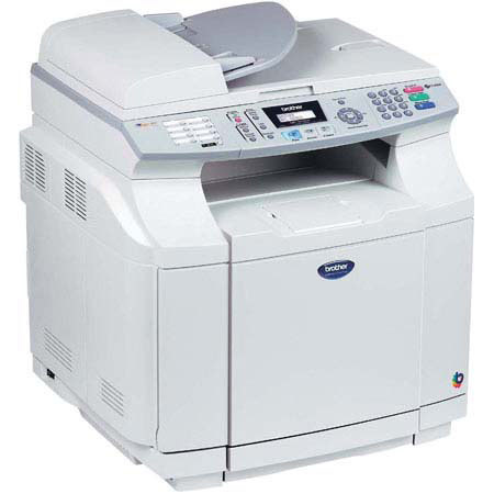 Brother 5-in-1 Color Laser Multi-Function Center with Built-in Networking, Print, Fax, Copy, Scan & PC Fax - Refurbished by Brother