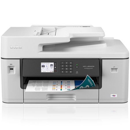 Brother MFC-J6540DW Wireless AIO Duplex Color Inkjet Printer, 250-Sheet Capacity