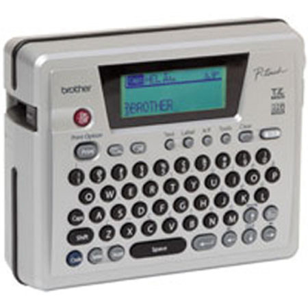 Brother PT-18RKT Rechargeable Label Printer, Black/Gray