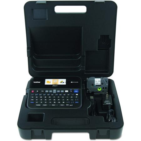 Brother PTD-600VP PC-Connectable Label Maker with Color Display and Case