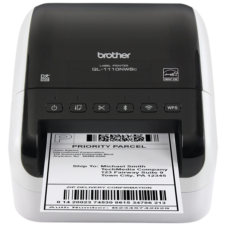 Brother QL-1110NWBC Wide Format Professional Label Printer