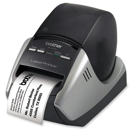 Brother QL-570VM Visitor Badge and Management Kit