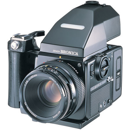 Bronica SQ-Ai Medium Format SLR Camera Body - Black with 120 Back