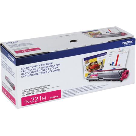 Brother TN221 Standard Yield Magenta Laser Toner Cartridge