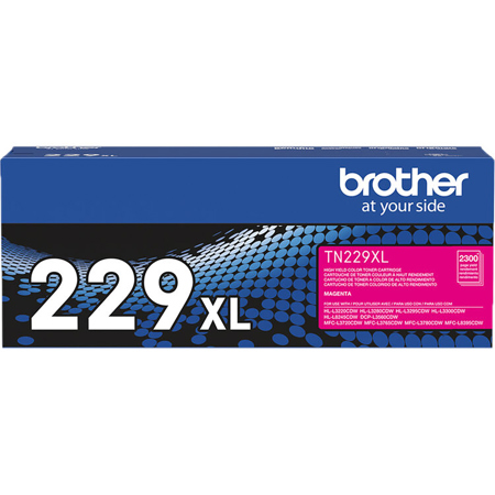 Brother TN229 Toner Cartridge for HL/MFCL Series Printers High Capacity Magenta