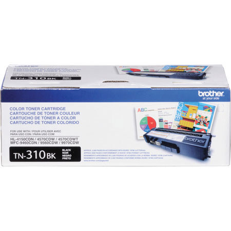 Brother Black Toner Cartridge, Yields 2500 Pages