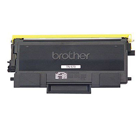 Brother TN670 Black Toner Cartridge, 7,500 Page Yield