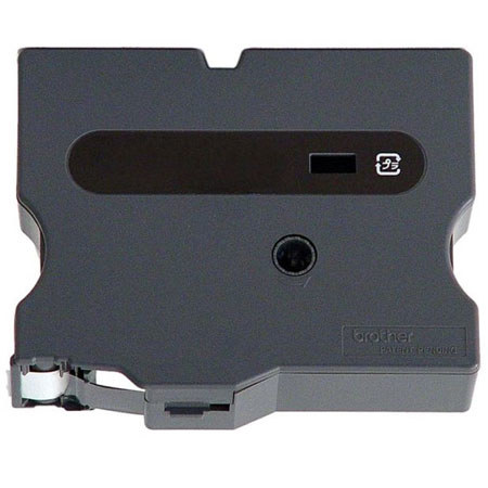 Brother TX4311 0.47" Black on Red Tape for P-Touch (50ft)