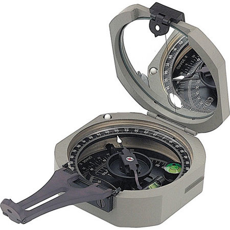 Brunton Conventional Pocket Transit, 0-360deg. Azimuth Scale