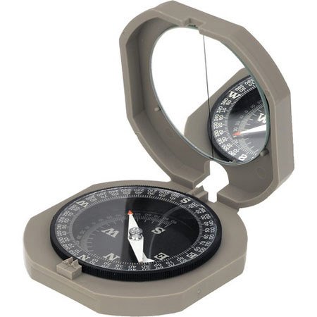 Brunton Cadet Compass, 2deg. Resolution, 0-90deg./0-360deg. Graduation Marks