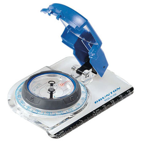 Brunton O.S.S. 50M Mirrored Compass, 2deg. Resolution Accuracy