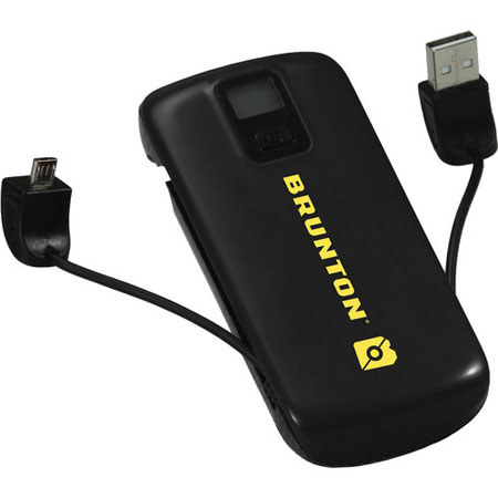 Brunton Metal 4400mAh Lithium-Polymer Battery, Black - for Tablets, Smartphones