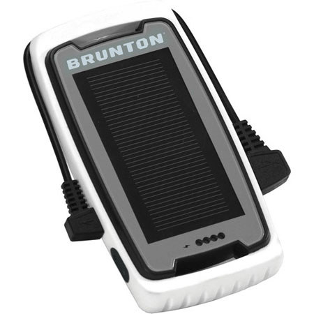 Brunton Freedom Solar Panel and 2200 mAh Battery, Vibram Sole, White
