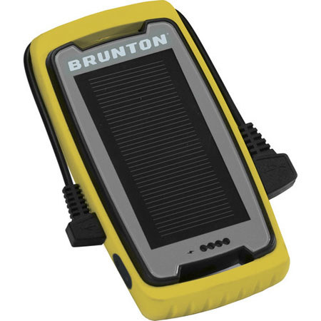 Brunton Freedom Solar Panel and 2200 mAh Battery, Vibram Sole, Yellow