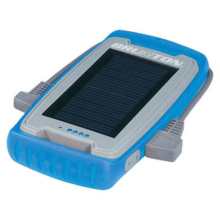 Brunton Freedom Solar Panel and 2200mAh Battery, Blue