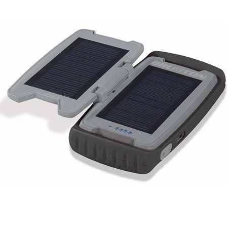 Brunton Restore Solar Panel Lithium-Polymer Battery, Vibram Sole, Black