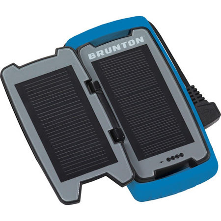 Brunton Restore Solar Panel Lithium-Polymer Battery, Vibram Sole, Blue