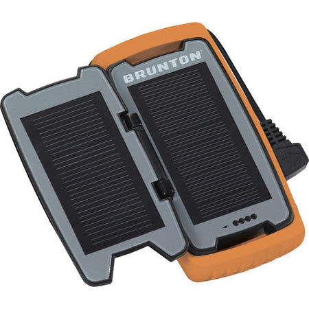 Brunton Restore Solar Panel Lithium-Polymer Battery, Vibram Sole, Orange